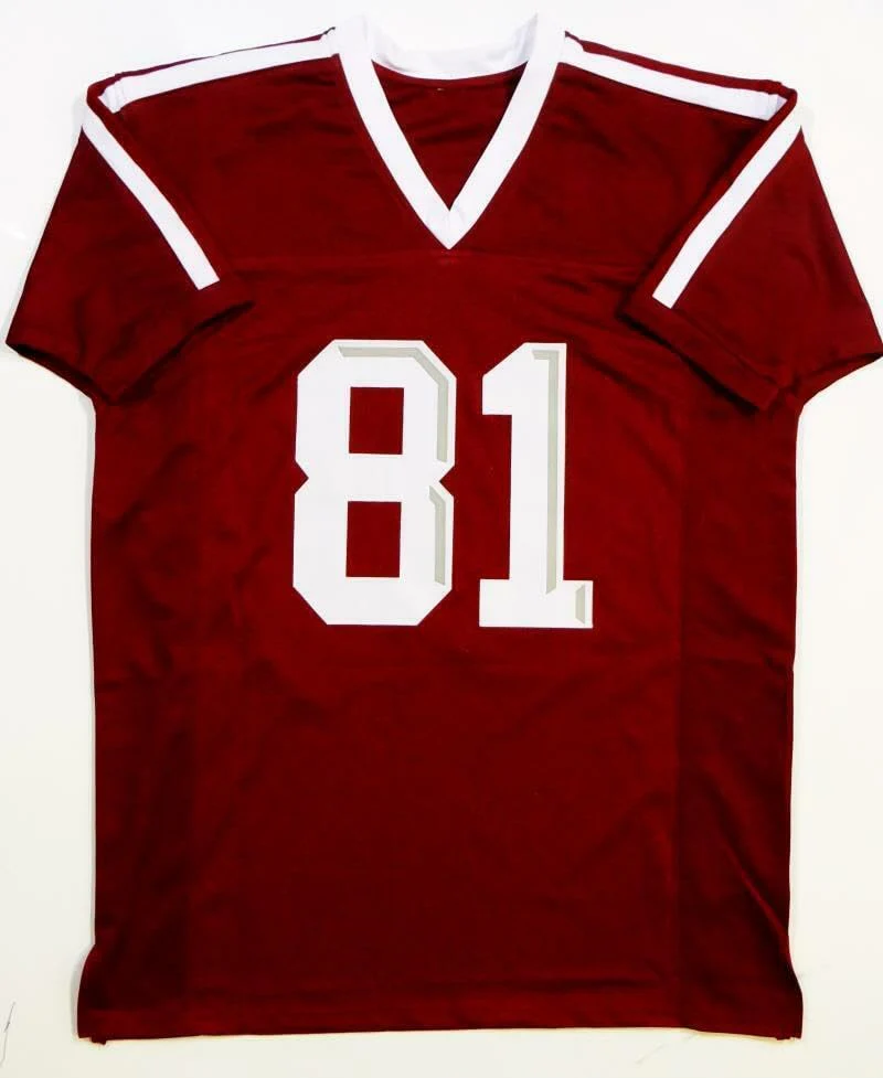 Jace Sternberger Autographed Maroon College Style Jersey- JSA Witnessed Auth *8 - Image 5