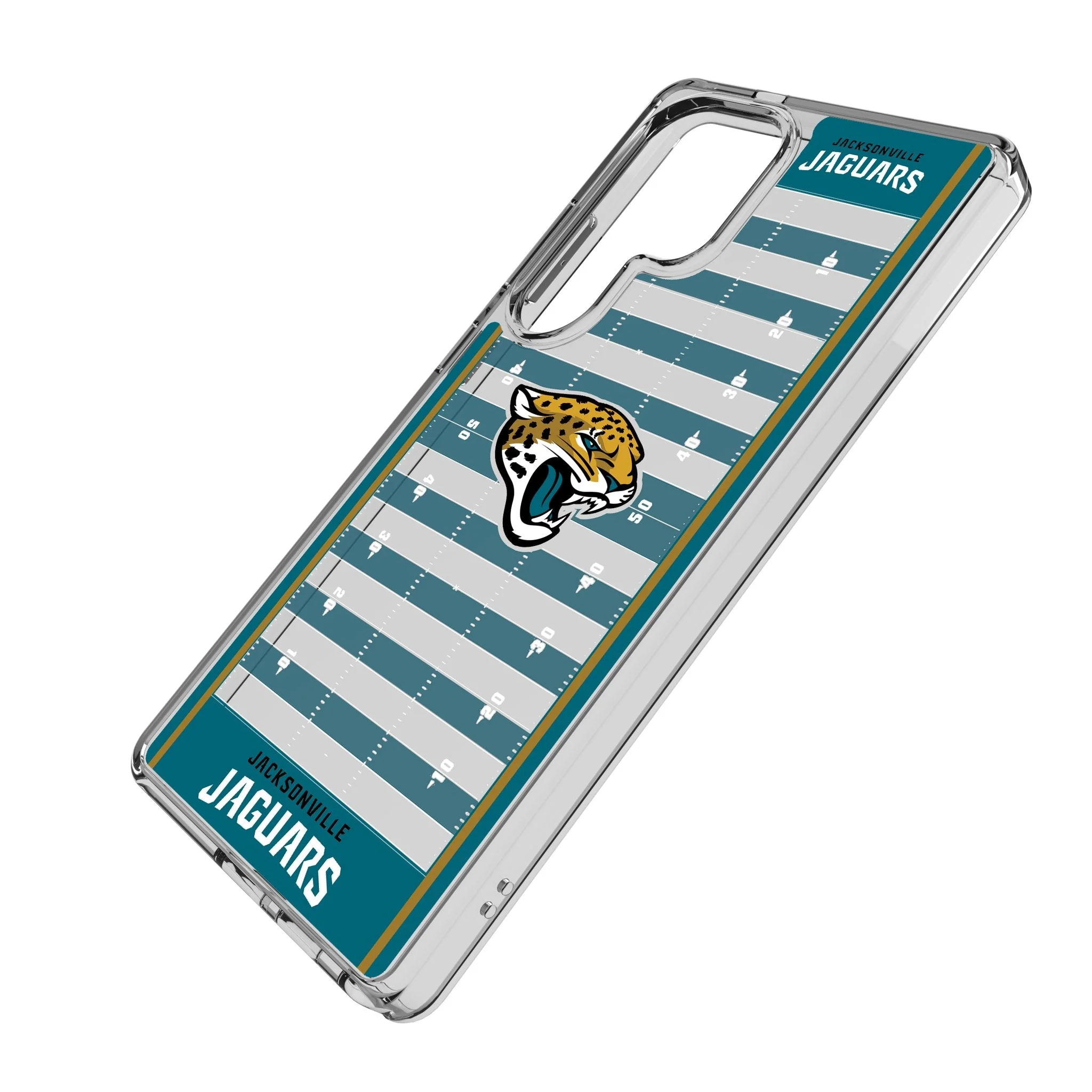 Jacksonville Jaguars Field Clear Phone Case for Samsung Galaxy - Image 2