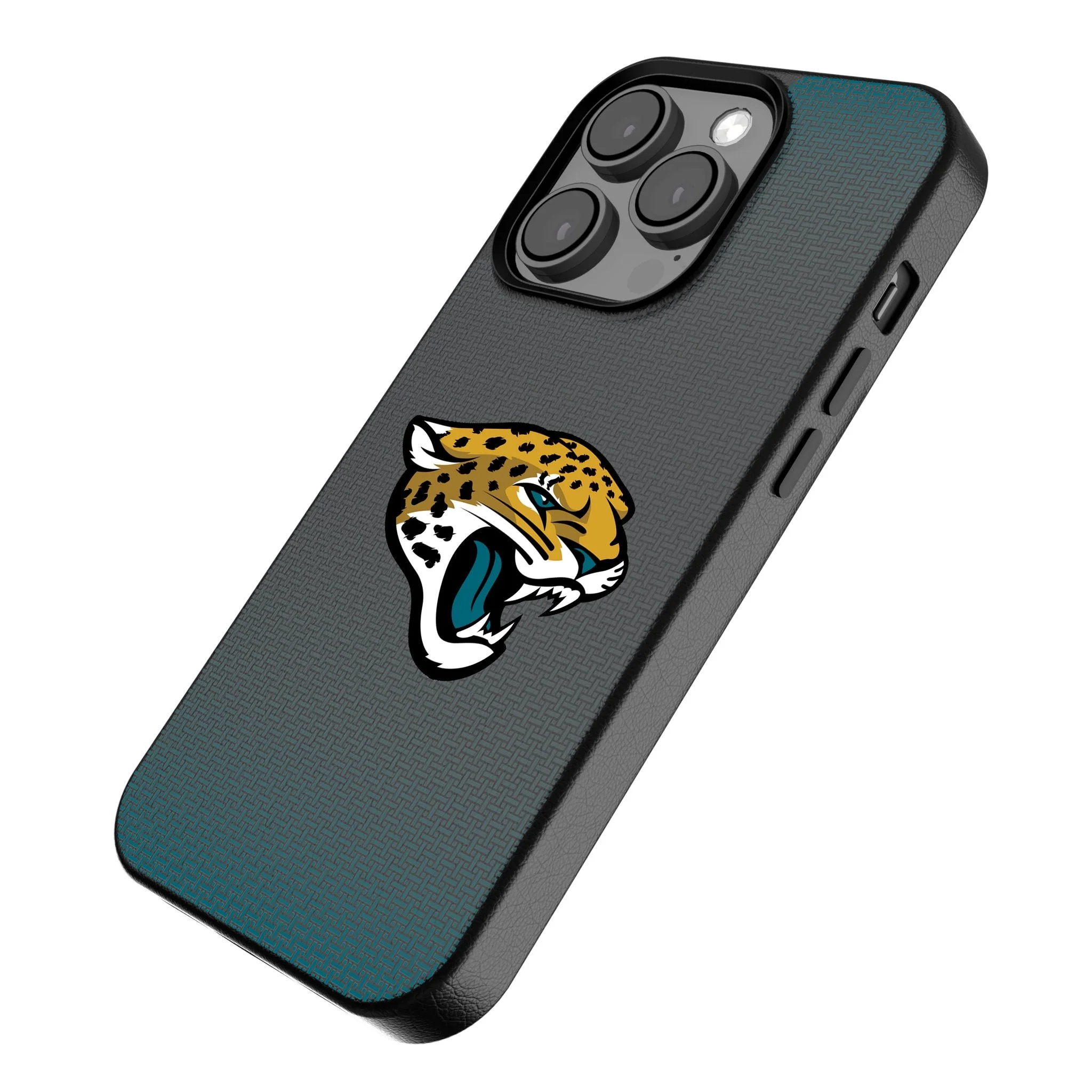 Jacksonville Jaguars Linen MagSafe Compatible Phone Case for Apple iPhone - Image 2
