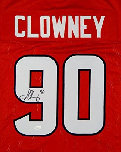 Jadeveon Clowney Signed / Autographed Red Pro Style Jersey- JSA Authenticated - Image 2