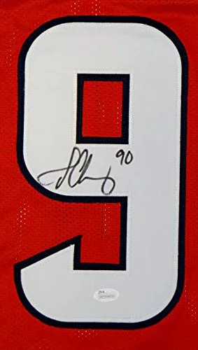 Jadeveon Clowney Signed / Autographed Red Pro Style Jersey- JSA Authenticated - Image 3