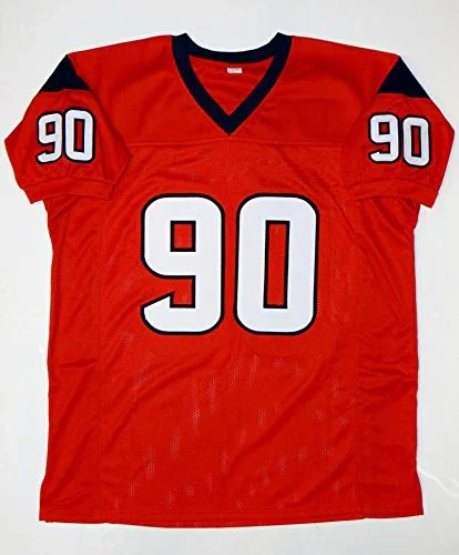 Jadeveon Clowney Signed / Autographed Red Pro Style Jersey- JSA Authenticated - Image 4