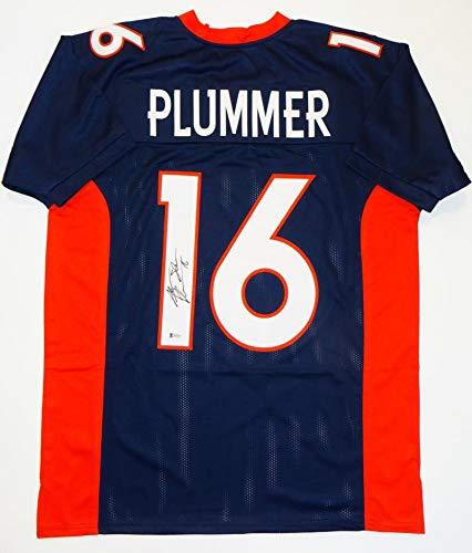 Jake Plummer Autographed Blue Pro Style Jersey- Beckett Authenticated 1 - Image 2