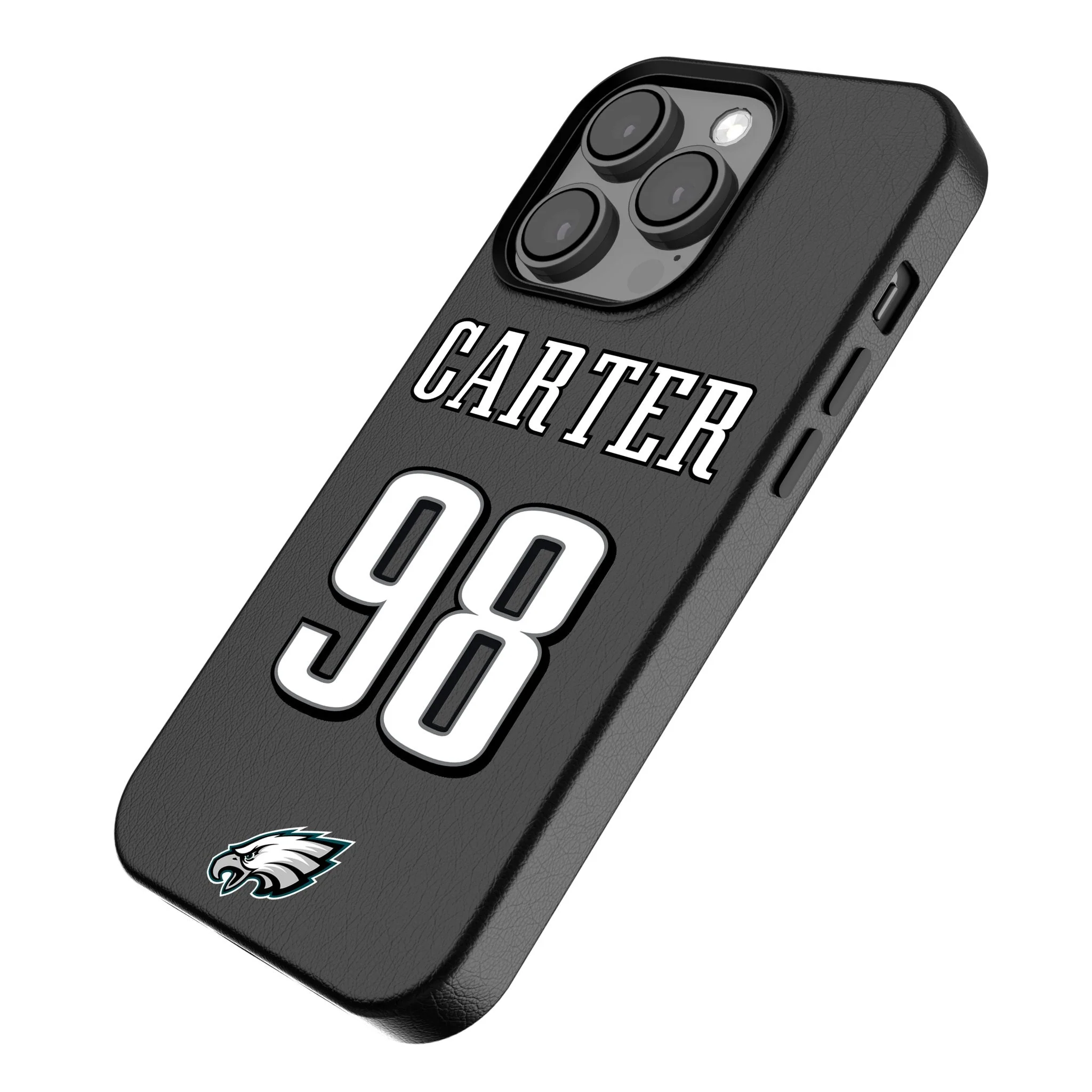 Jalen Carter Philadelphia Eagles 98 Ready MagSafe Compatible Phone Case for Apple iPhone - Image 2