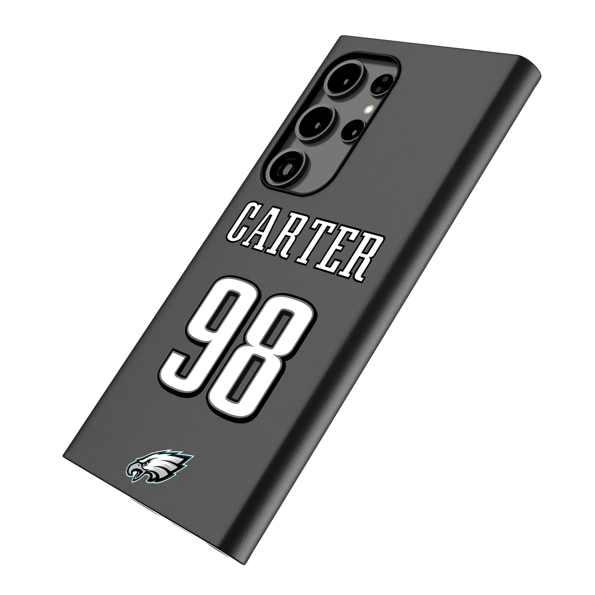 Jalen Carter Philadelphia Eagles 98 Ready MagSafe Compatible Phone Case for Samsung Galaxy - Image 2