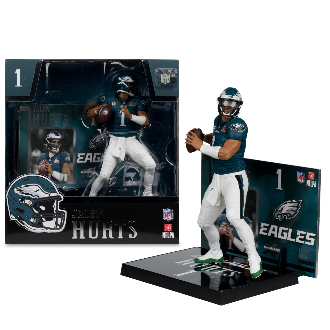 Jalen Hurts (Eagles Super Bowl Edition) NFL 7" Figure McFarlane - Image 2