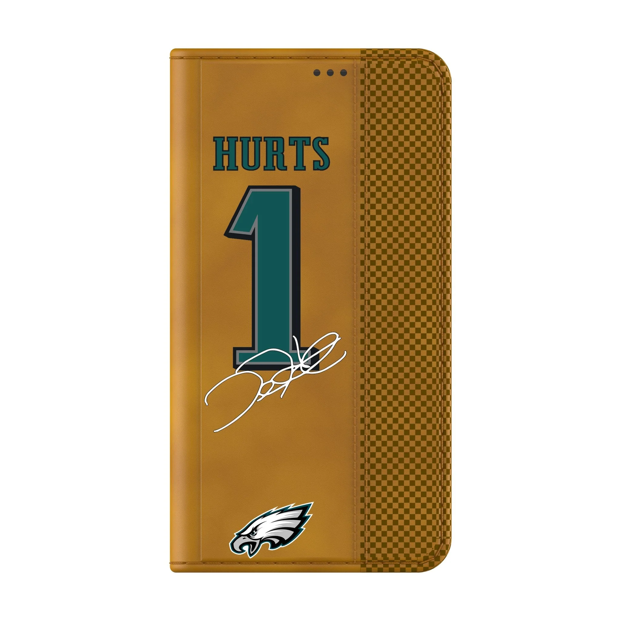 Jalen Hurts Philadelphia Eagles 1 Game Tactic Folio Phone Case for Samsung Galaxy - Image 2