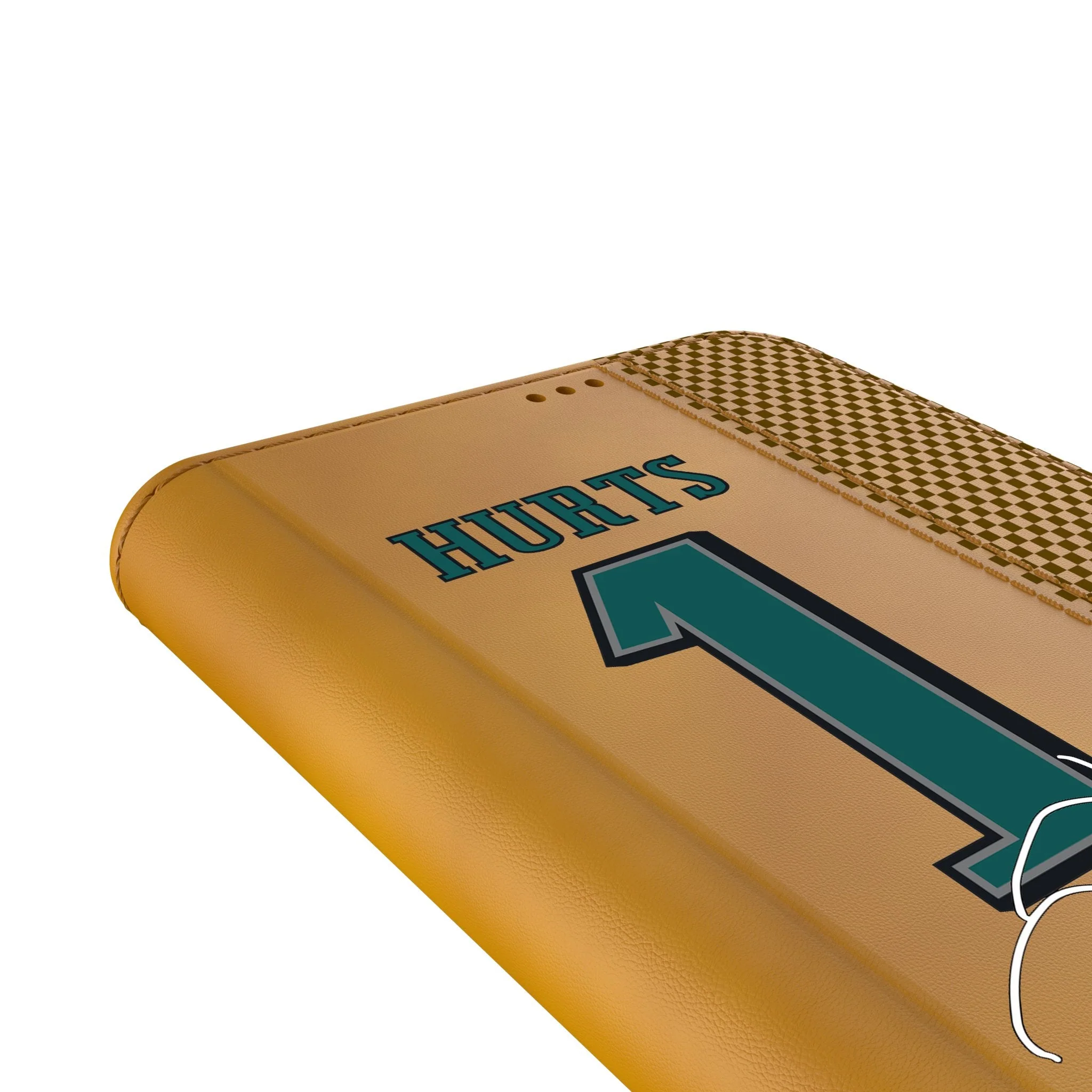 Jalen Hurts Philadelphia Eagles 1 Game Tactic Folio Phone Case for Samsung Galaxy - Image 5