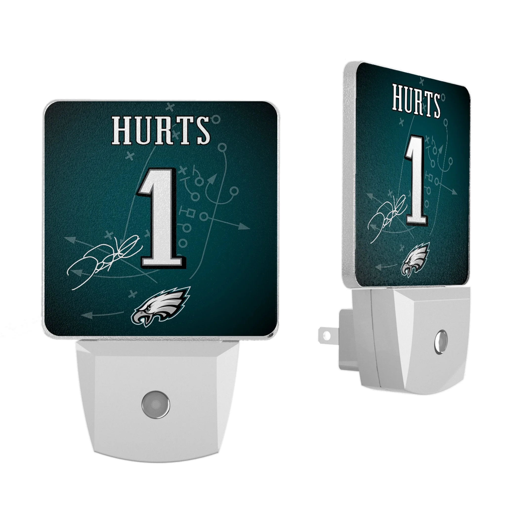 Jalen Hurts Philadelphia Eagles 1 Ready Night Light 2-Pack