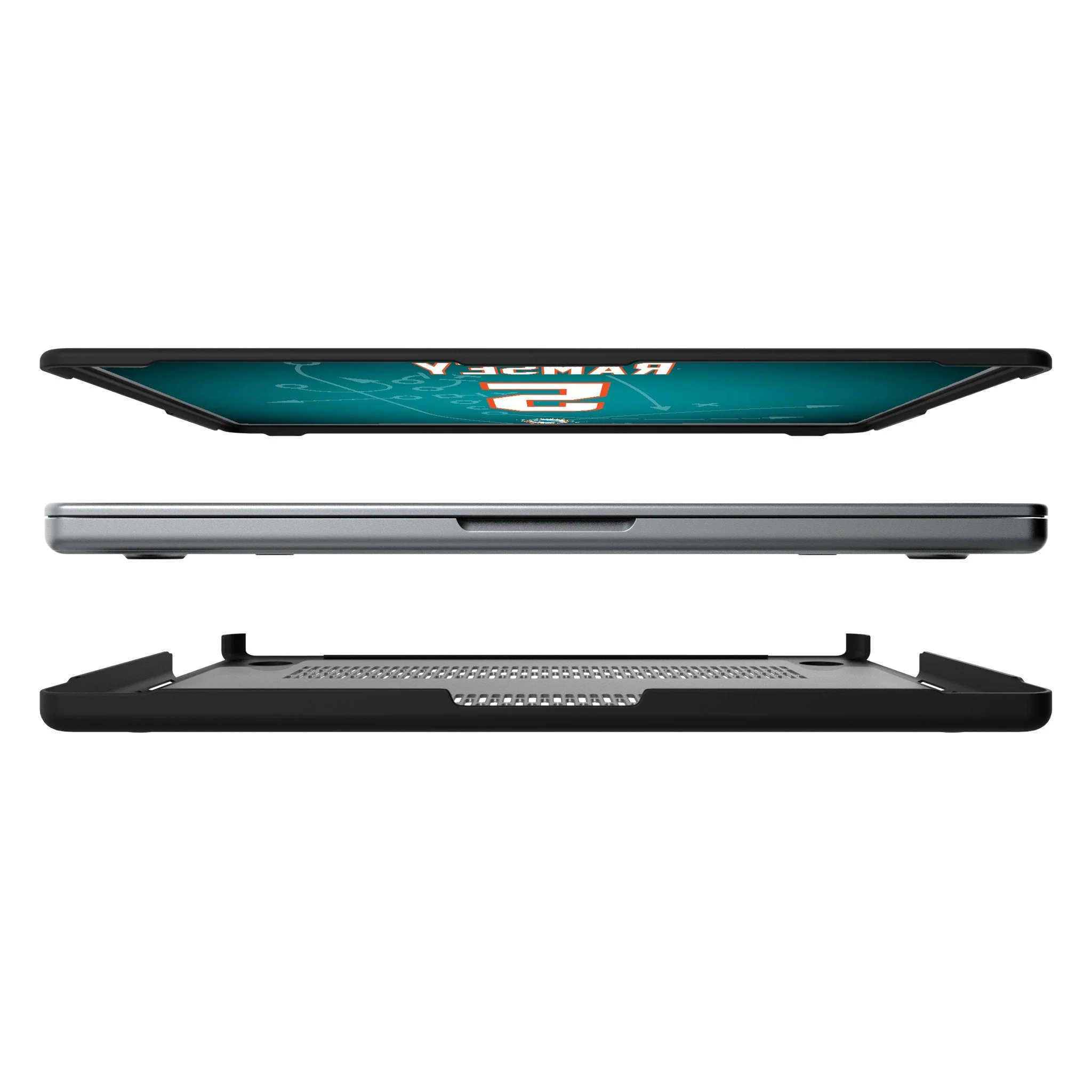 Jalen Ramsey Miami Dolphins 5 Game Tactic Laptop Case for Apple MacBook - Image 7