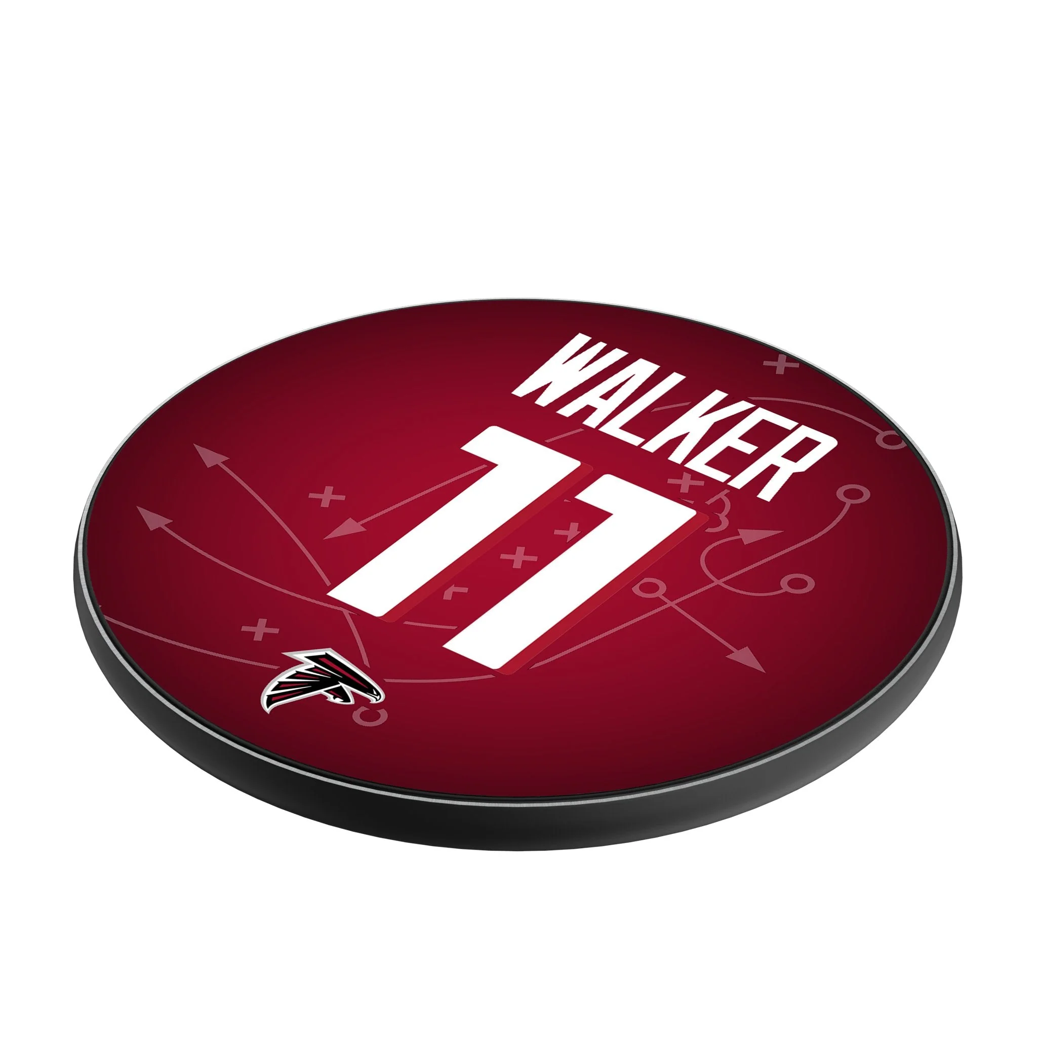 Jalon Walker Atlanta Falcons 11 Game Tactic 15-Watt Wireless Charger - Image 2