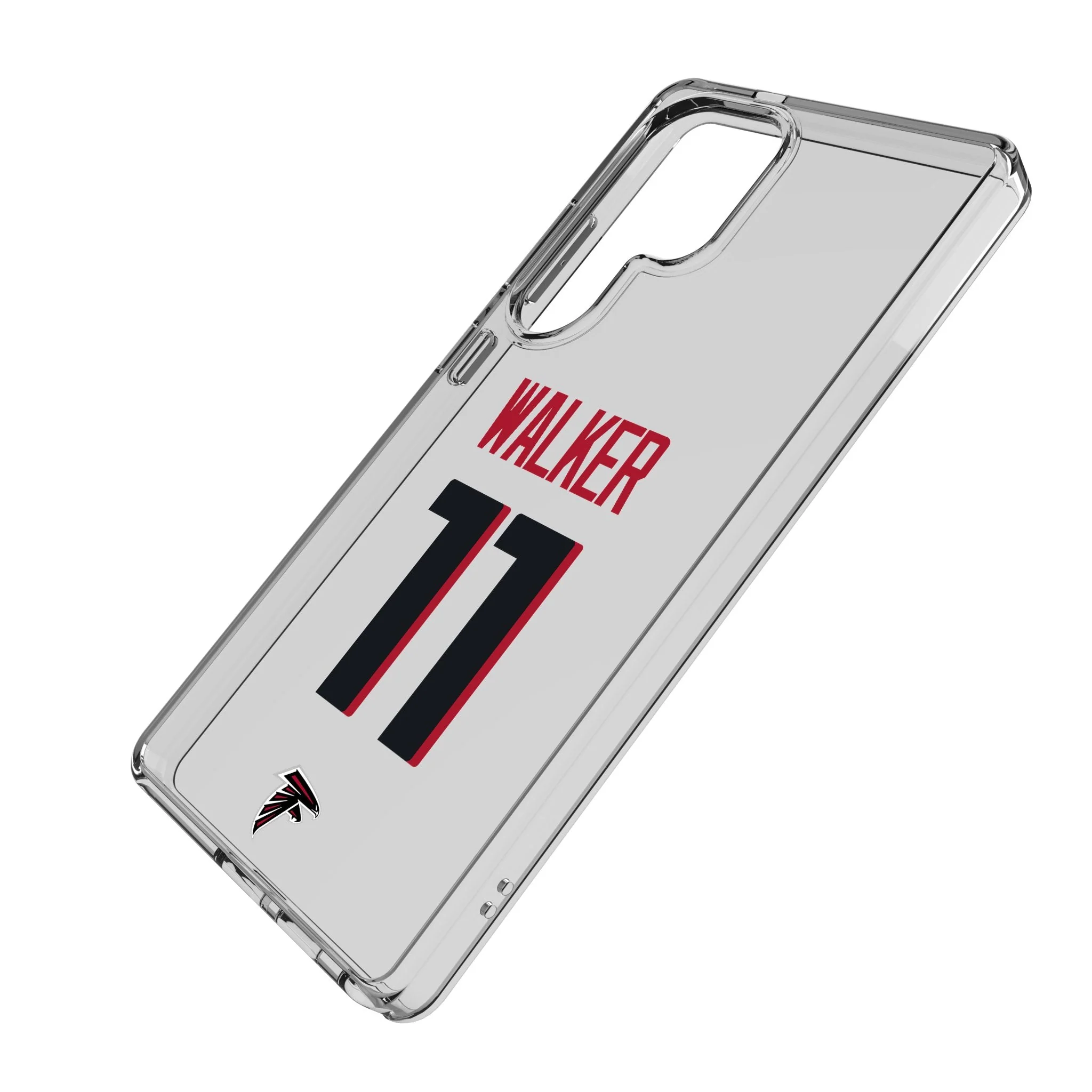 Jalon Walker Atlanta Falcons 11 Game Tactic Clear Phone Case for Samsung Galaxy - Image 2