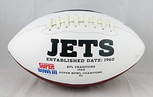 Jamal Adams Autographed New York Jets Logo Football - JSA Witness Auth - Image 3