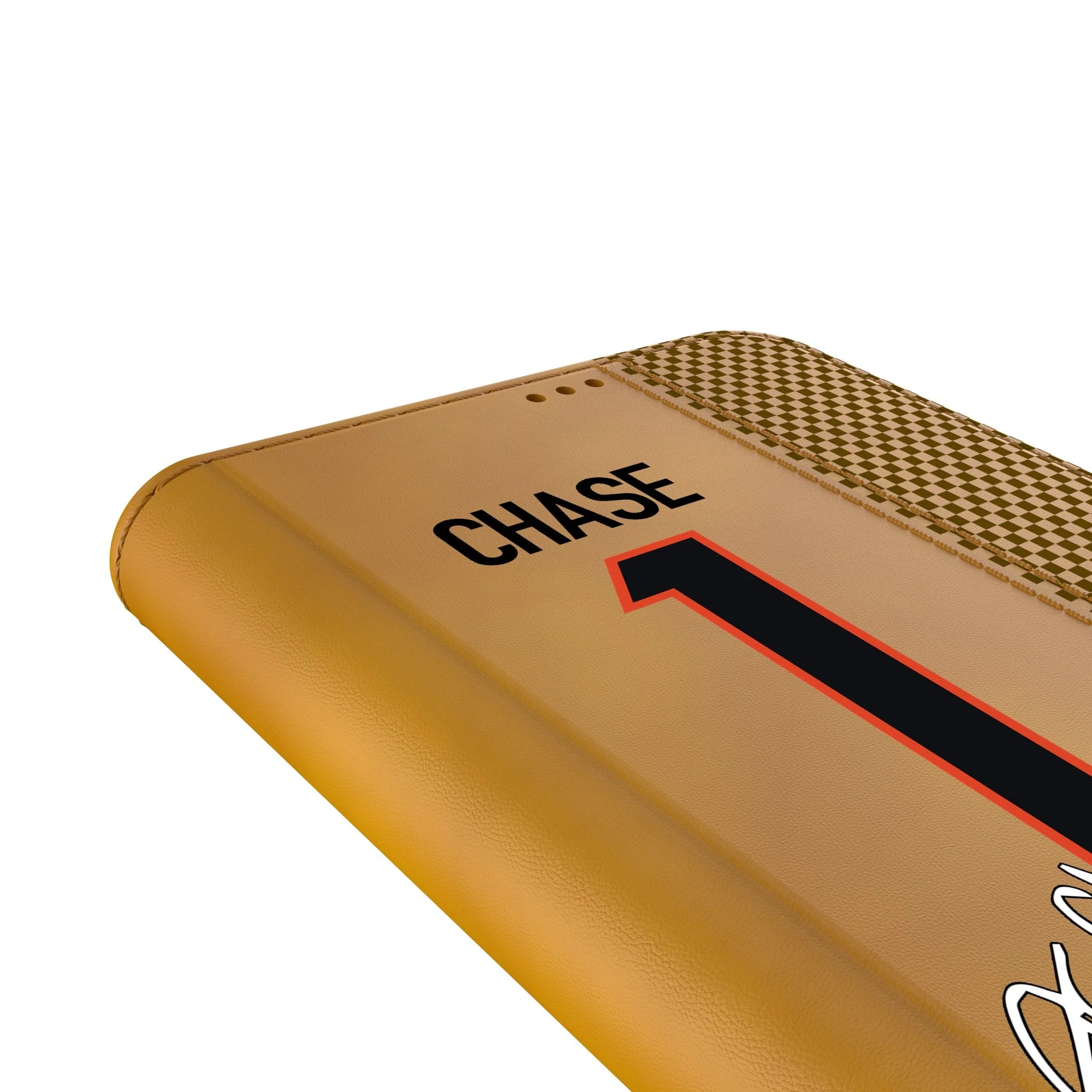 Ja'Marr Chase Cincinnati Bengals 1 Game Tactic Folio Phone Case for Samsung Galaxy - Image 5