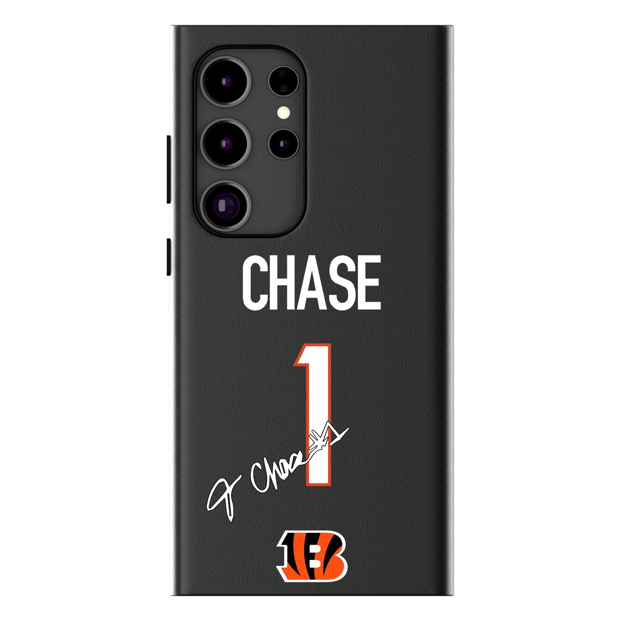 Ja'Marr Chase Cincinnati Bengals 1 Ready MagSafe Compatible Phone Case for Samsung Galaxy
