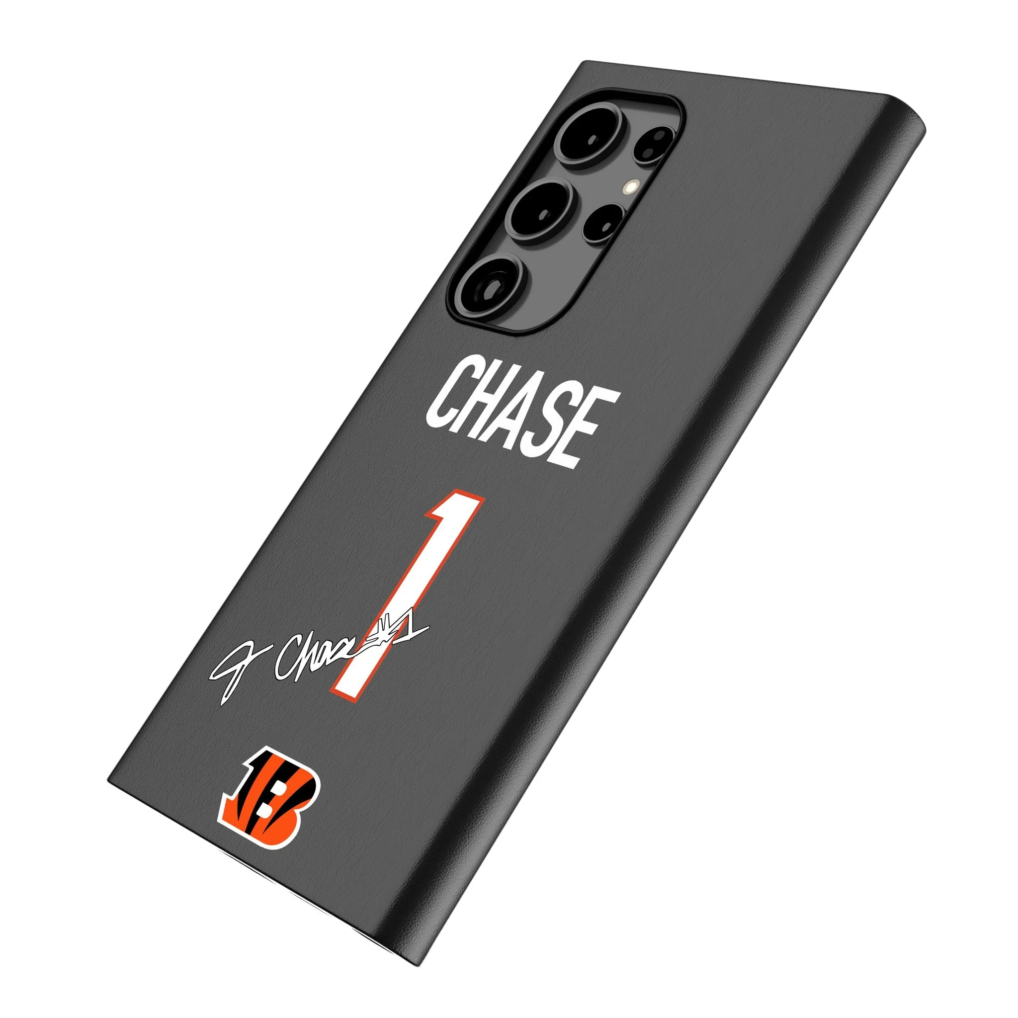 Ja'Marr Chase Cincinnati Bengals 1 Ready MagSafe Compatible Phone Case for Samsung Galaxy - Image 2