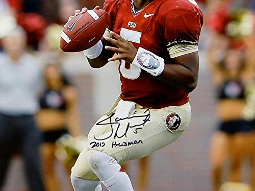 Jameis Winston Heisman Signed Seminoles 16x20 Passing PF Photo- Winston Hologram - Image 2