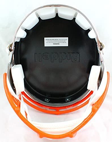 Jarvis Landry Autographed Cleveland Browns F/S Flash Speed Helmet-Beckett W Hologram Orange - Image 2