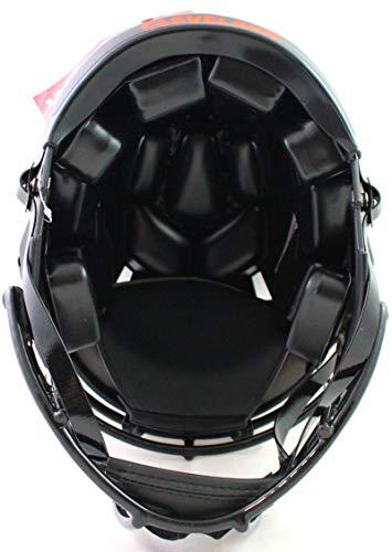 Jarvis Landry Signed Browns FS Eclipse Speed Authentic Helmet W/Insc-Beckett W Orange - Image 2
