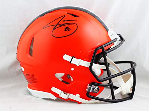 Jarvis Landry Signed Cleveland Browns F/S Speed Authentic Helmet - JSA W Auth - Image 4