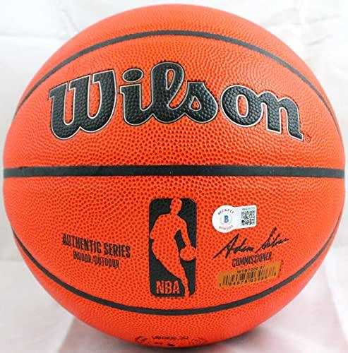 Jason Kidd Autographed Official NBA Wilson Basketball w/Insc.-Beckett W Hologram - Image 2