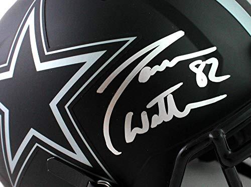 Jason Witten Autographed Dallas Cowboys F/S Eclipse Helmet- Beckett W Silver - Image 2