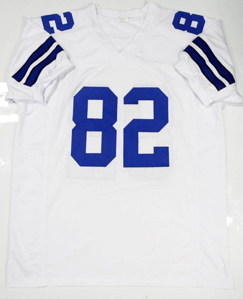 Jason Witten Autographed White Pro Style Jersey- Beckett Auth 8 - Image 5