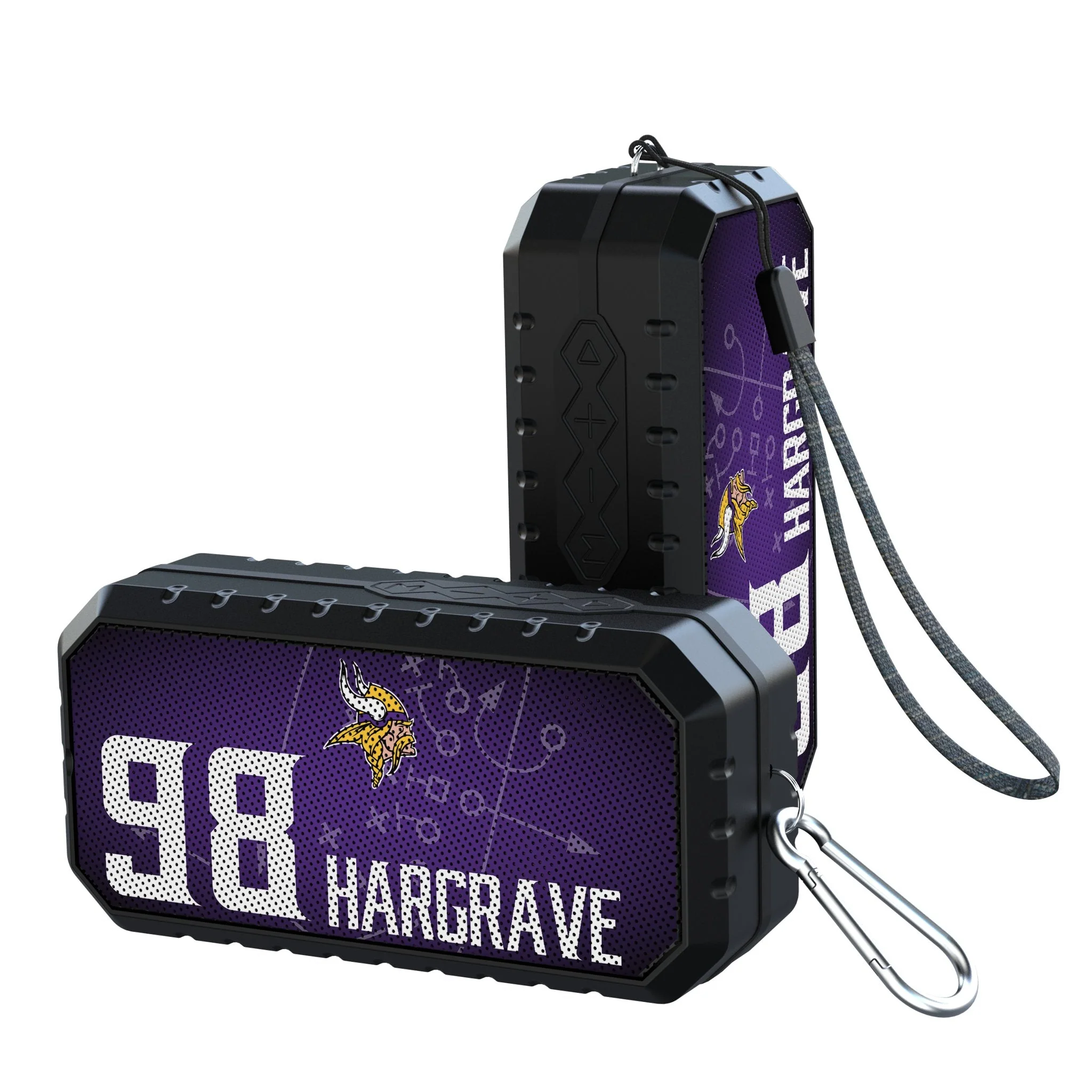Javon Hargrave Minnesota Vikings 98 Game Tactic Bluetooth Speaker