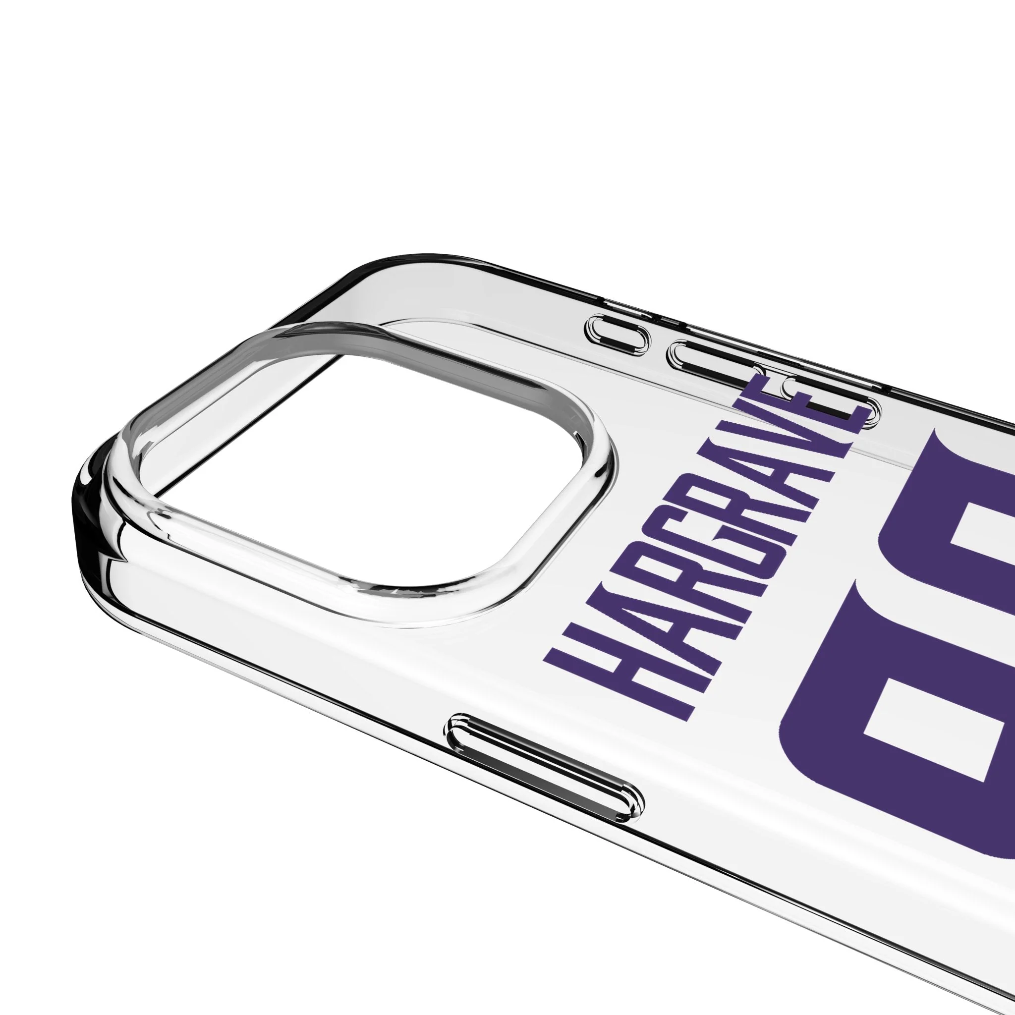 Javon Hargrave Minnesota Vikings 98 Game Tactic Clear Phone Case for Apple iPhone - Image 3