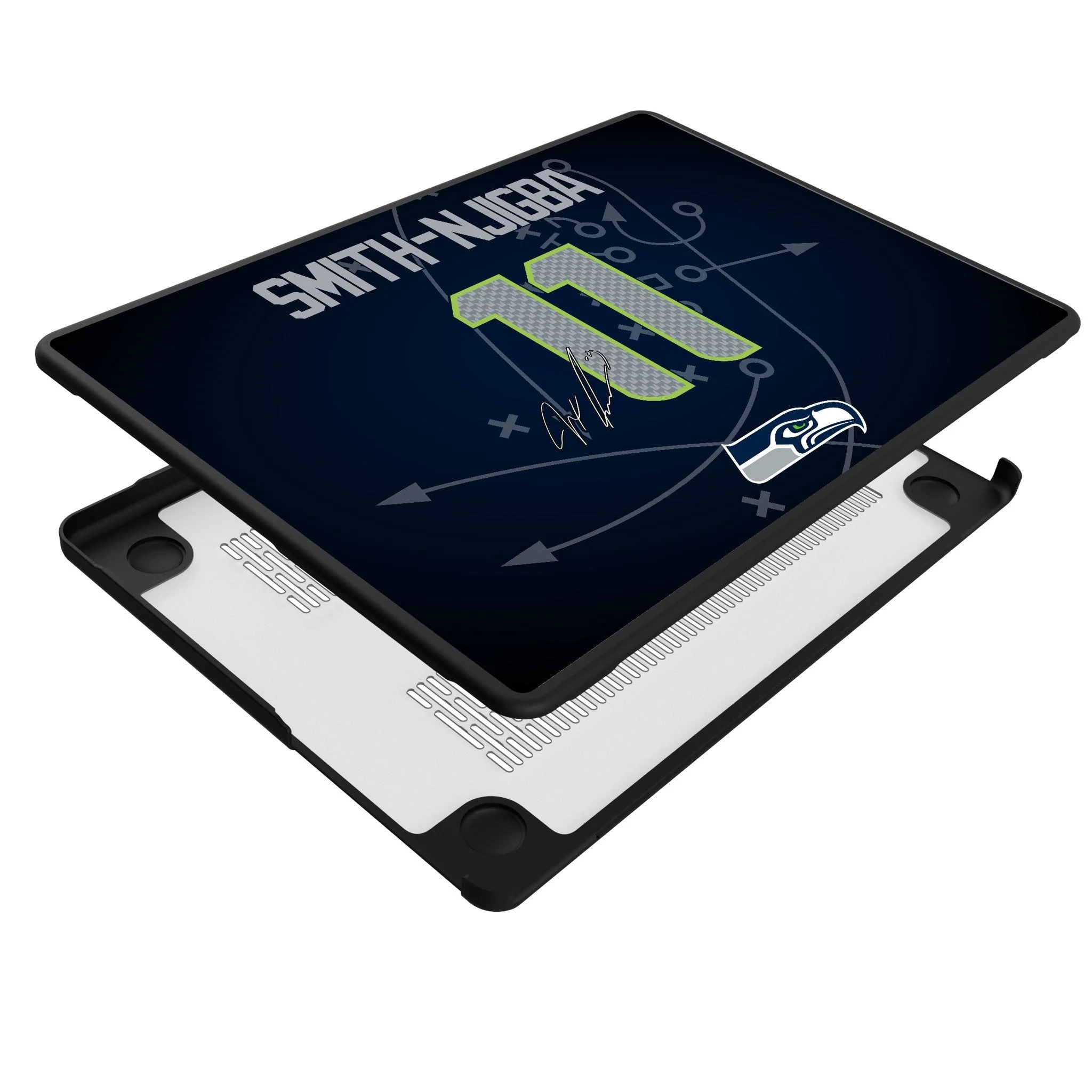 Jaxon Smith-Njigba Seattle Seahawks 11 Game Tactic Laptop Case for Apple MacBook - Image 4
