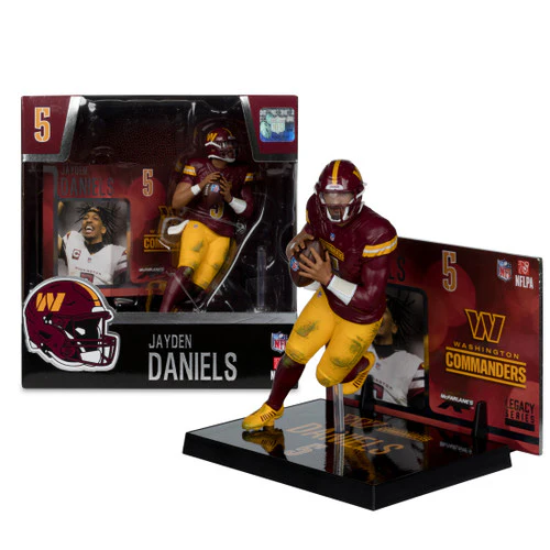Jayden Daniels (Commanders Alternate Uniform) NFL 7" Figure McFarlane