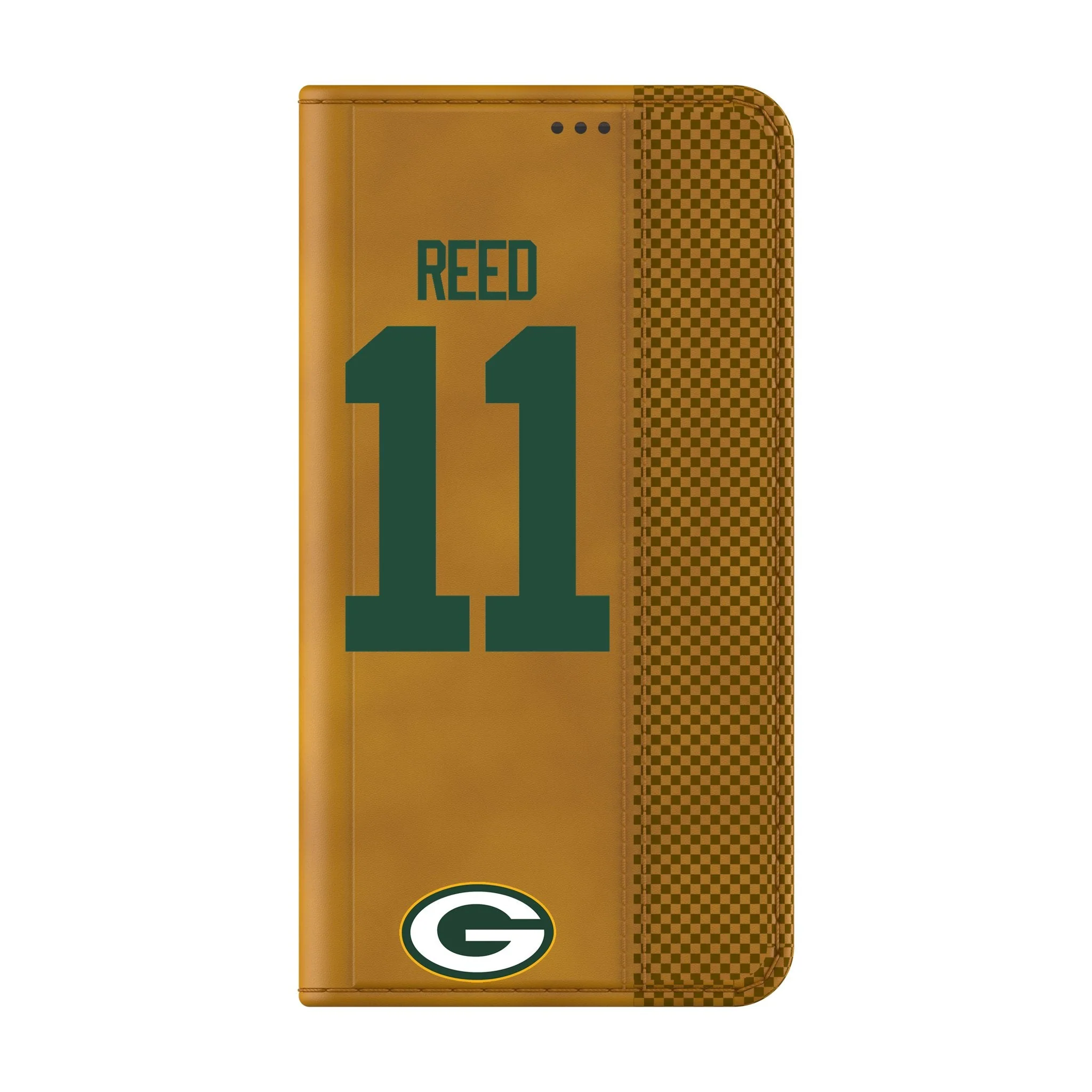 Jayden Reed Green Bay Packers 11 Game Tactic Folio Phone Case for Samsung Galaxy - Image 2