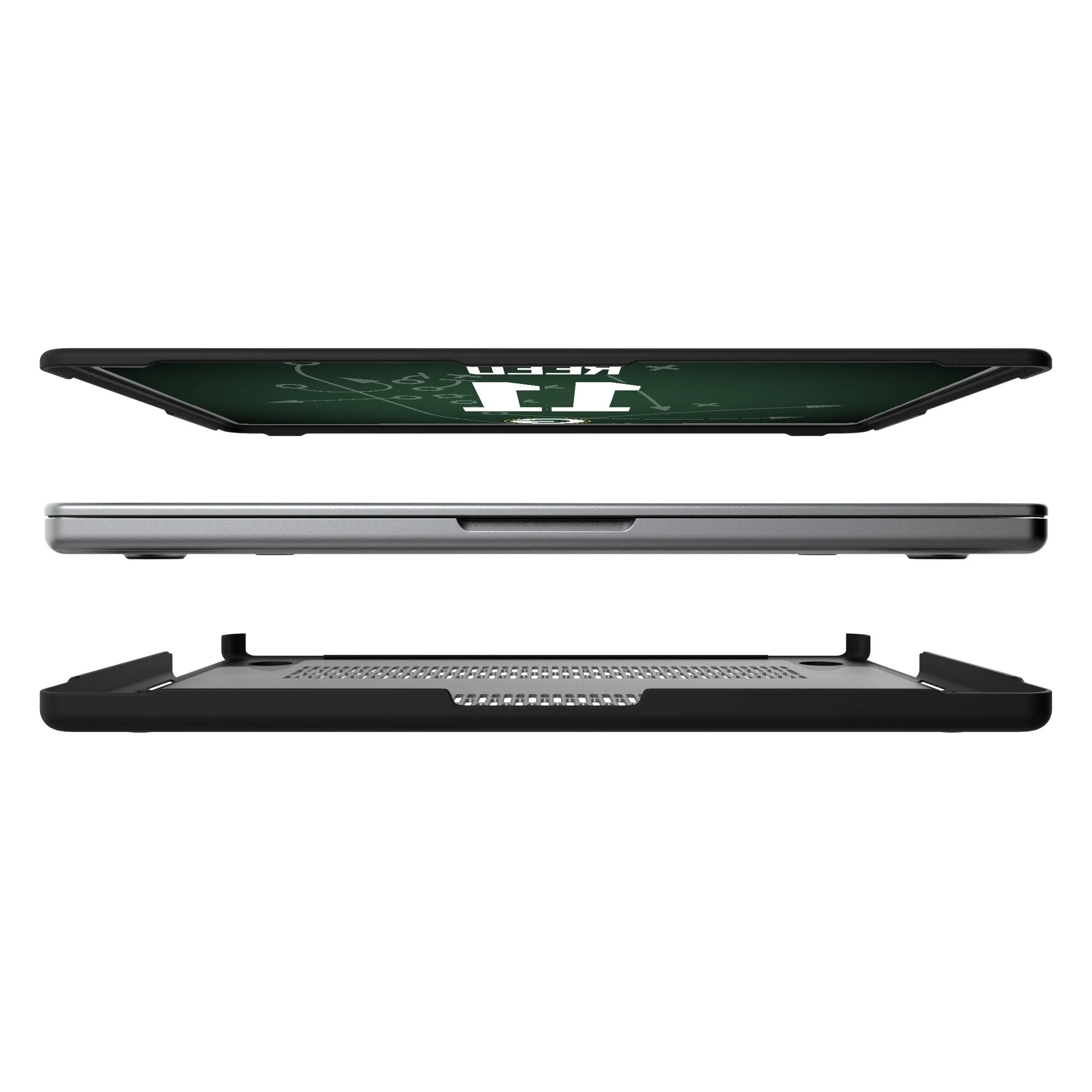 Jayden Reed Green Bay Packers 11 Game Tactic Laptop Case for Apple MacBook - Image 7