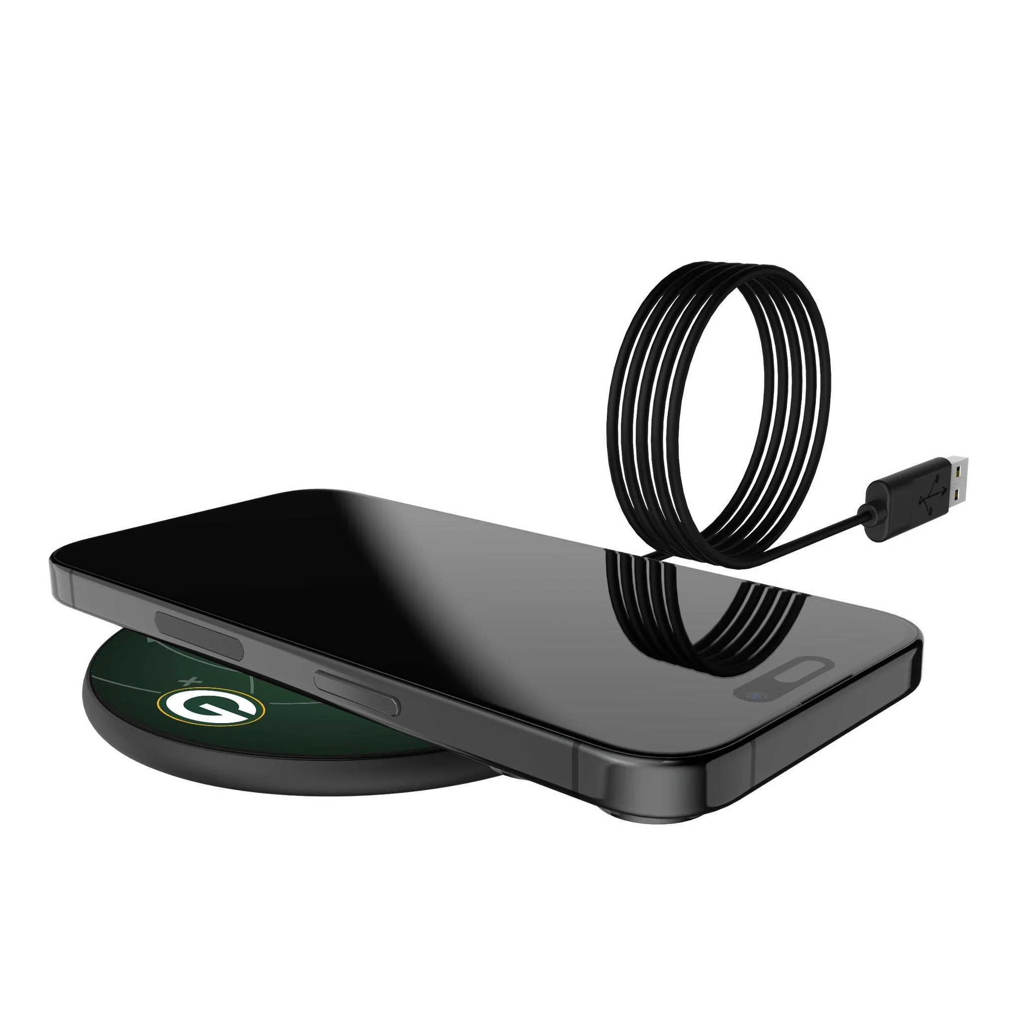 Jayden Reed Green Bay Packers 11 Ready 15-Watt Wireless Charger - Image 5