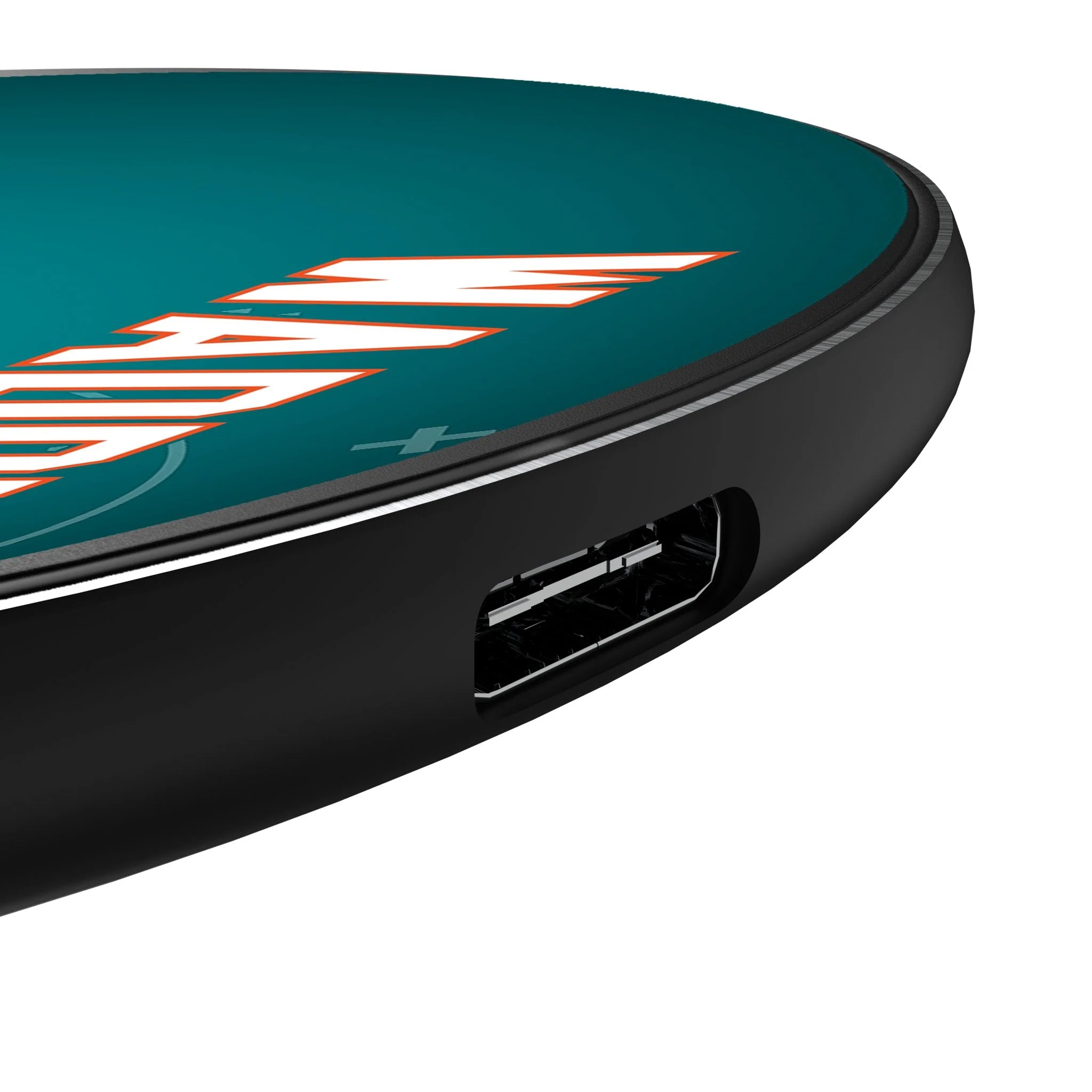 Jaylen Waddle Miami Dolphins 17 Ready 15-Watt Wireless Charger - Image 3