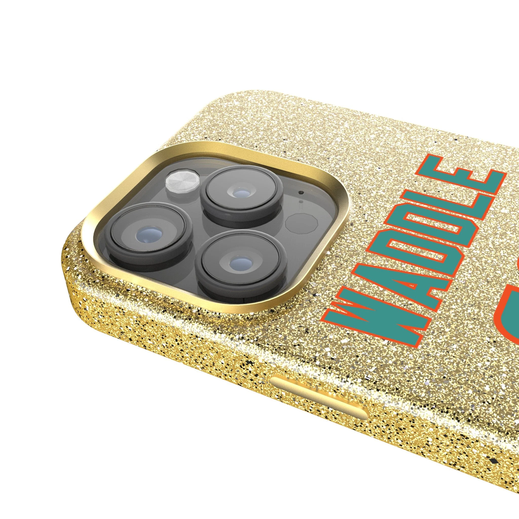 Jaylen Waddle Miami Dolphins 17 Ready Bling Phone Case - Image 4
