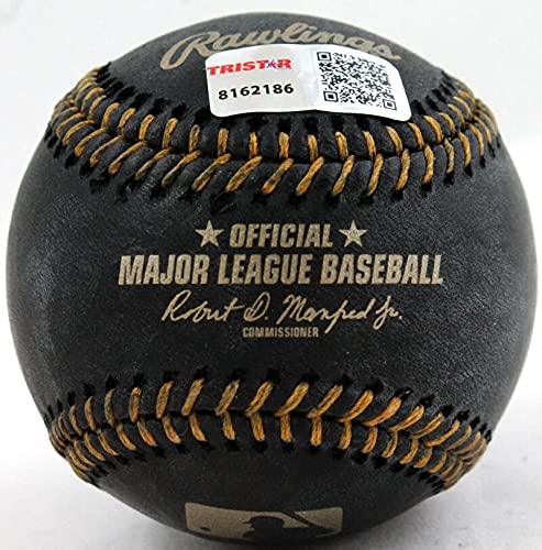 Jeff Bagwell Autographed Rawlings OML Black Baseball thick - Beckett Auth Gold - Image 2