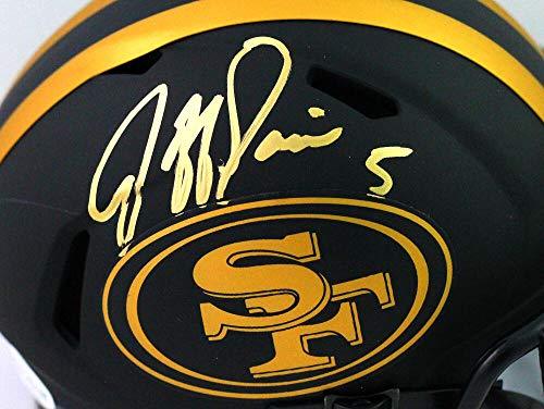 Jeff Garcia Autographed San Francisco 49ers Eclipse Mini Helmet - Beckett W Auth Gold - Image 3