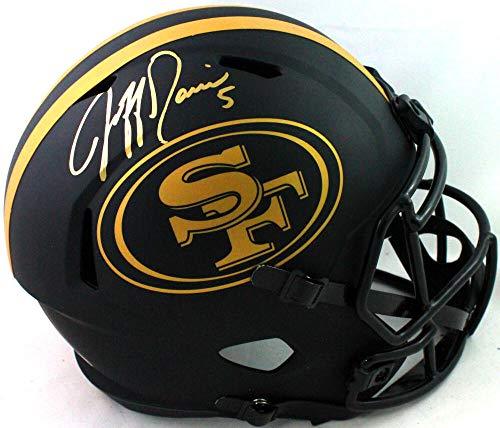 Jeff Garcia Autographed San Francisco 49ers F/S Eclipse Speed Helmet- Beckett W Auth Gold