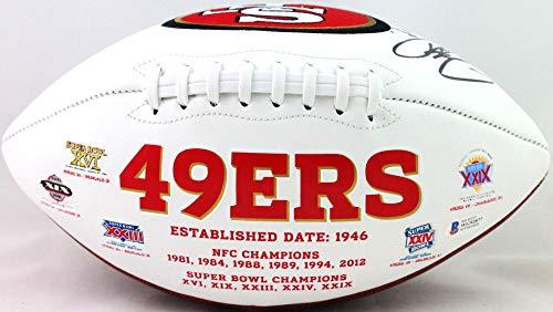 Jeff Garcia Autographed San Francisco 49ers Logo Football- Beckett W Authenticated - Image 2