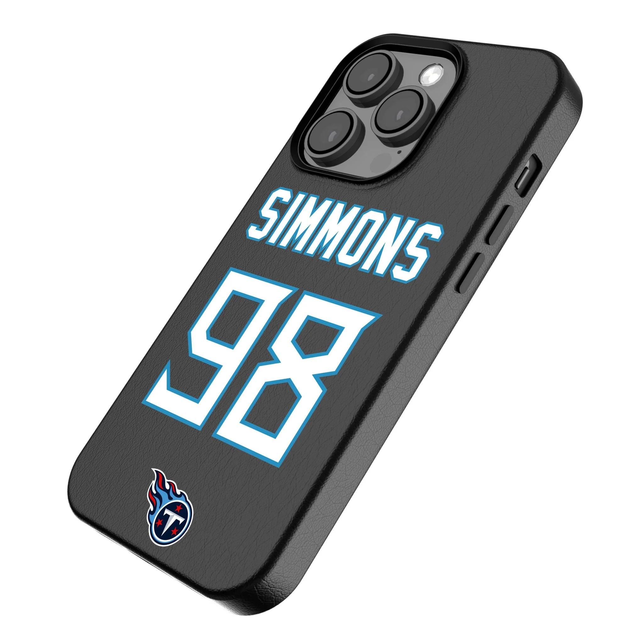 Jeffery Simmons Tennessee Titans 98 Ready MagSafe Compatible Phone Case for Apple iPhone - Image 2