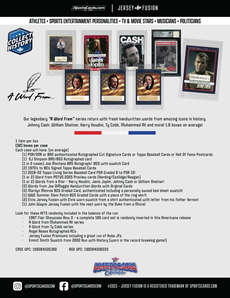 Jersey Fusion Americana Edition Case - (32) Boxes - Image 10