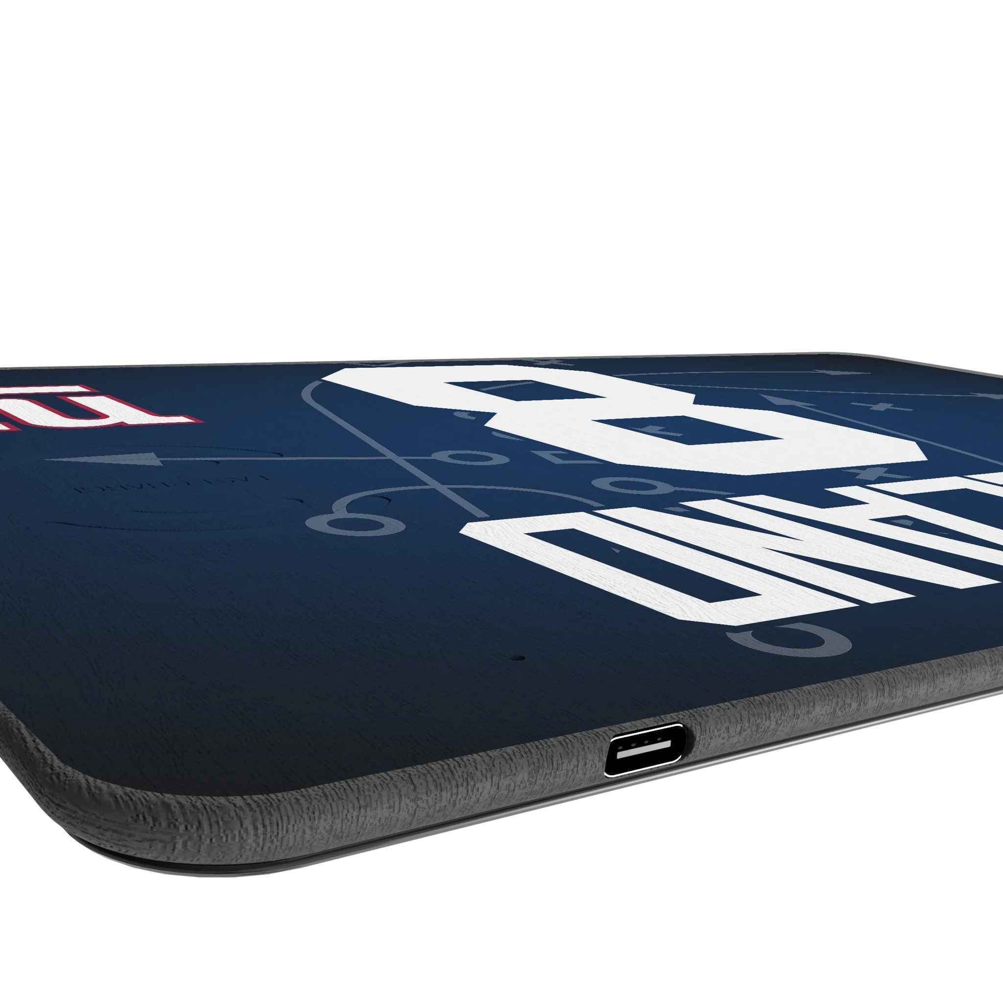 Jevon Holland New York Giants 8 Game Tactic 15-Watt Wireless Charger and Mouse Pad - Image 3