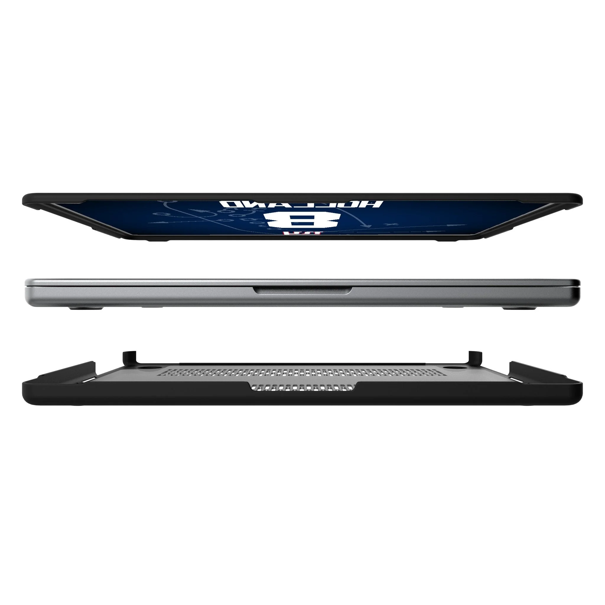 Jevon Holland New York Giants 8 Game Tactic Laptop Case for Apple MacBook - Image 7