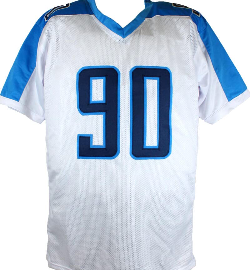 Jevon Kearse Autographed White Pro Style Jersey w/The Freak-Beckett W Hologram Silver - Image 4