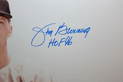 Jim Bunning Autographed 16x20 Close Up Detroit Tigers Photo- JSA W Authenticated - Image 2