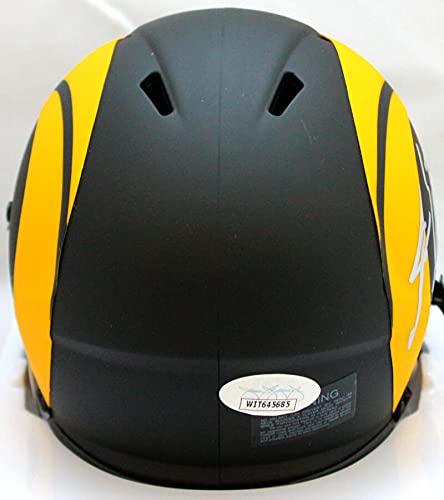 Jim Everett Autographed Los Angeles Rams Eclipse Mini Helmet- JSA W Auth - Image 2