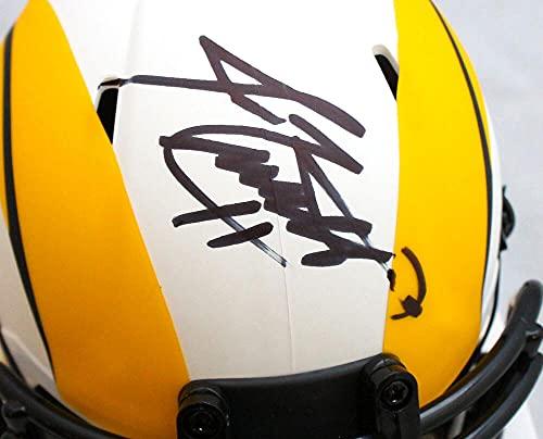 Jim Everett Autographed Los Angeles Rams Lunar Mini Helmet- JSA W Auth - Image 3