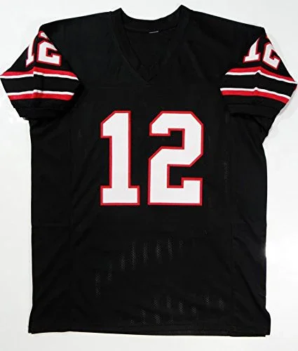 Jim Kelly Autographed Black Pro Style Jersey- JSA W Authenticated 1 - Image 3