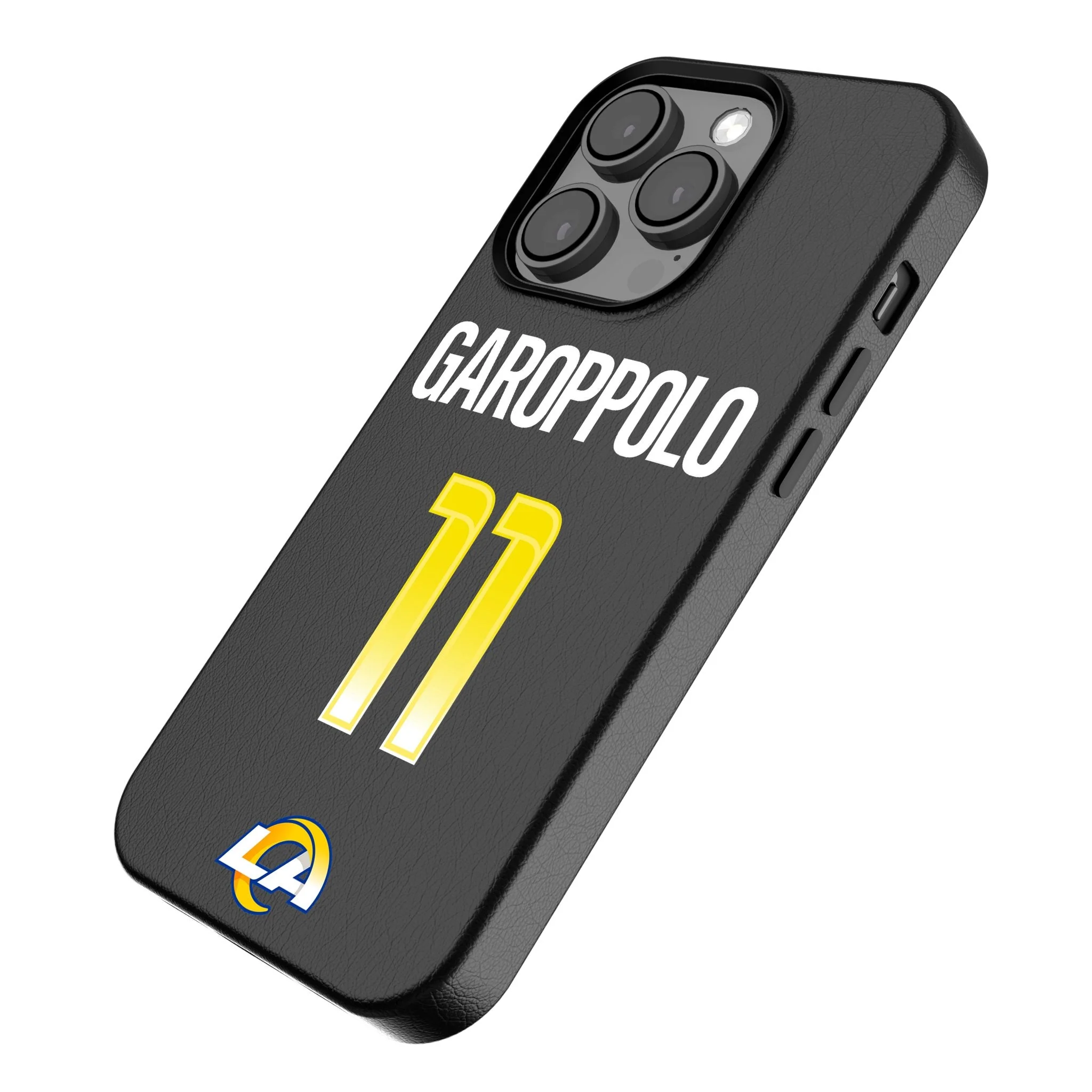 Jimmy Garoppolo Los Angeles Rams 11 Ready MagSafe Compatible Phone Case for Apple iPhone - Image 2
